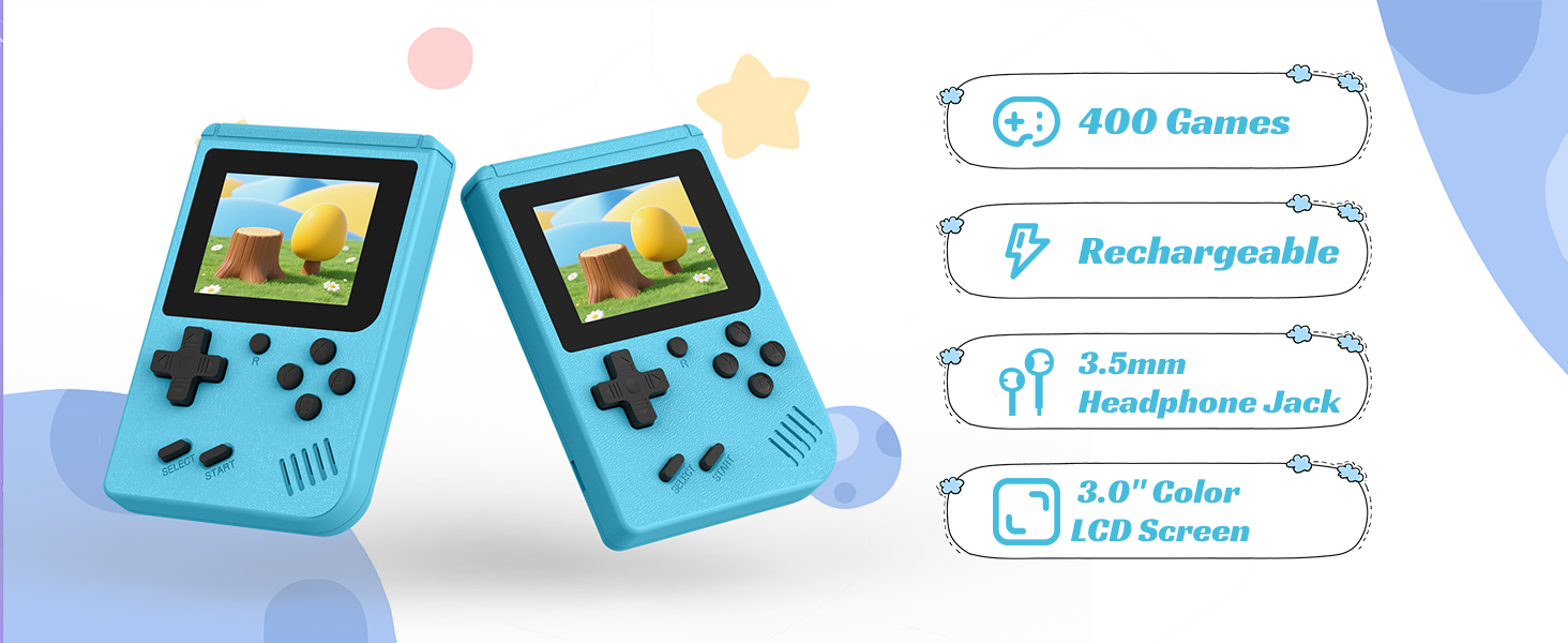 retro handheld game console