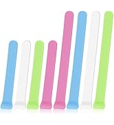 Gartful 8PCS Colored Silicone Stir Sticks, Reusable Epoxy Mixing Sticks, Silicone Wax Sticks for ...