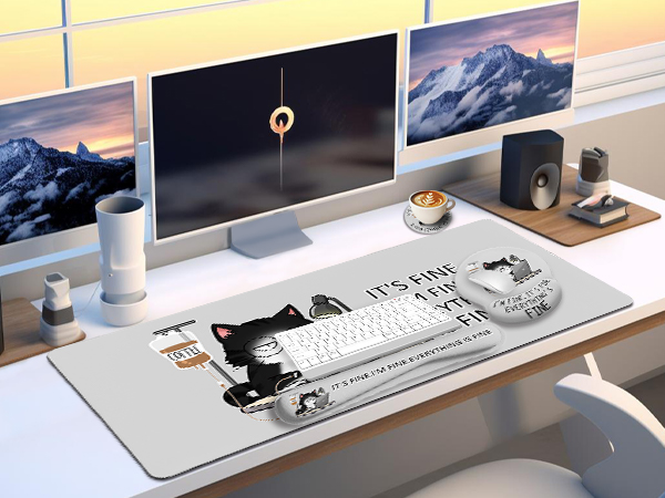Cute Cat Home Office Desk Accessories
