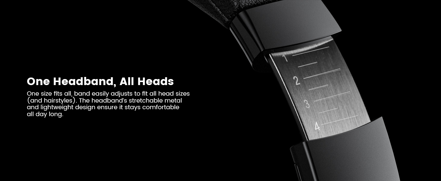 1Mii AI Y8+ Noise Cancelling Headphones Bluetooth 6.0