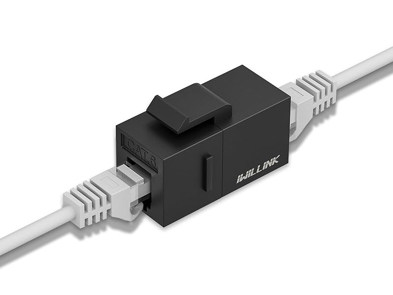 48 Port RJ45 Through Coupler 2U Cat6 Patch Panel