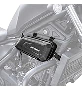 ROCKBROS Triangle Side Bag - EVA Hard Shell Motorcycle Storage Bags, Water-resistant Tail Bag 2Pcs