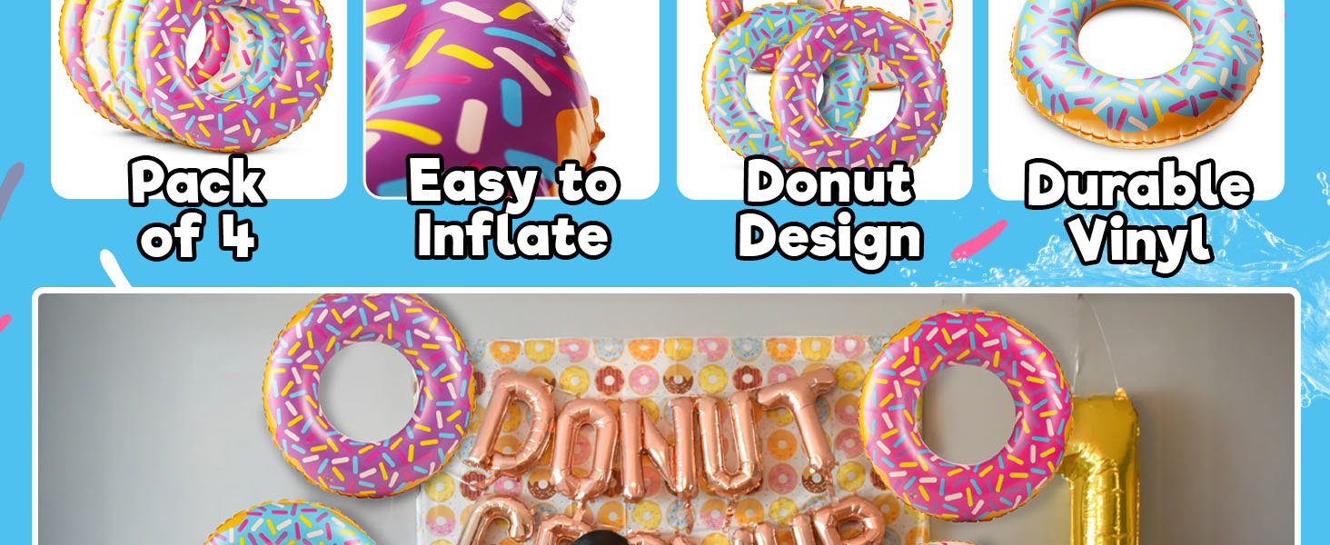 donut pool float donut decorations pool floats kids pool inflatables for kids pool tubes for kids