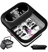 OOAMBB Collapsible Foot Spa with Heat, Bubble and Temp Control, Foot Bath Massager with XL Touch ...