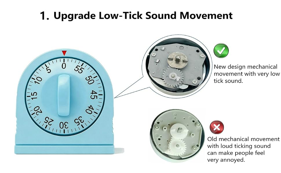 60 minutes wind up mechanical timer
