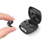 Piluyaa Sleep Earbuds, in Ear Headphones for Side Sleepers, Wireless Earbuds Light-Weight Noise B...