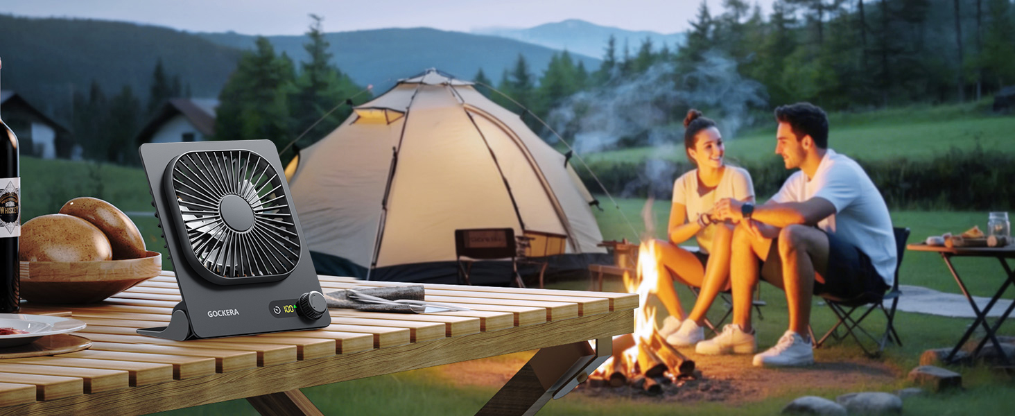 portable desk fan