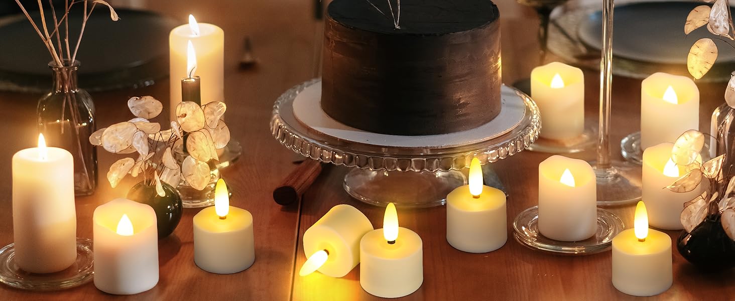 Battery operated tea lights