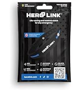 Hero Link Medical ID Bracelet &amp; Wellness Wristband – Adjustable Silicone, Waterproof, Heat-Resis...