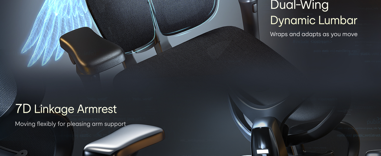 FlexiSpot Sentinel Series Premium Ergonomic Gaming Chair