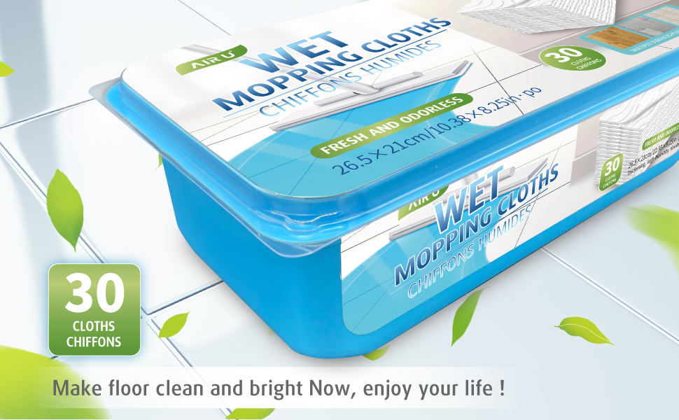 wet mop pads