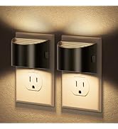 JandCase Night Light, Automatic Night Lights Plug into Wall,2 Pack Dusk to Dawn Sensor Nightlight...