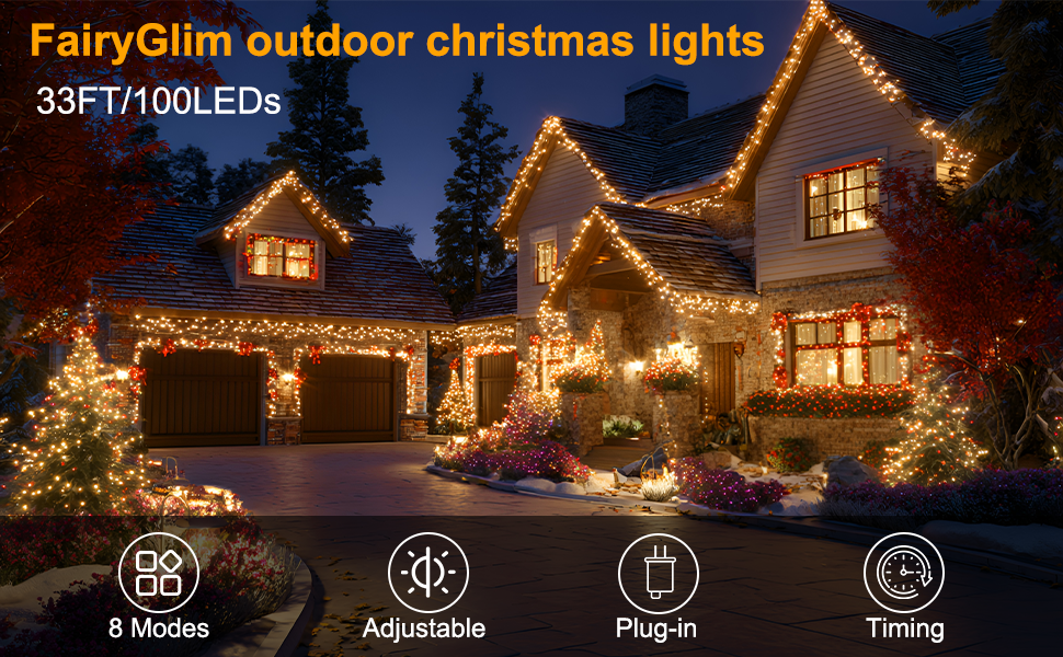 Christmas Lights Plug in