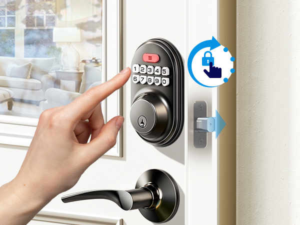 keyless entry door lock 
