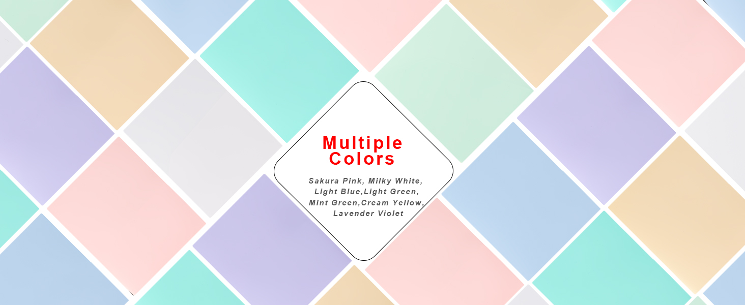 Pastel Decorative Pocket Folders for Documents