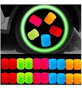 Tire air caps, Glowing tire Valve caps, Universal tire caps for Cars Trucks Motorcycles SUVs and ...
