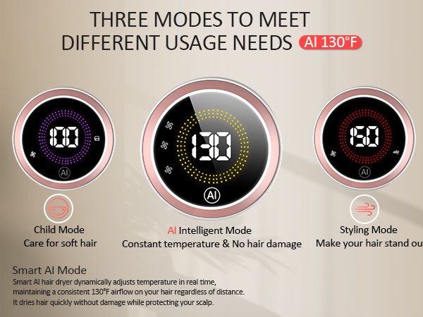 AI Smart Blow Dryer