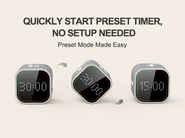 QUICKLY START PRESET TIMER