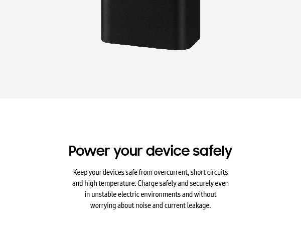 Samsung 15W Power Adapter Black