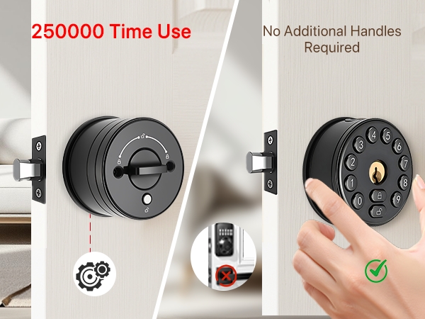 No Additional Handles Required