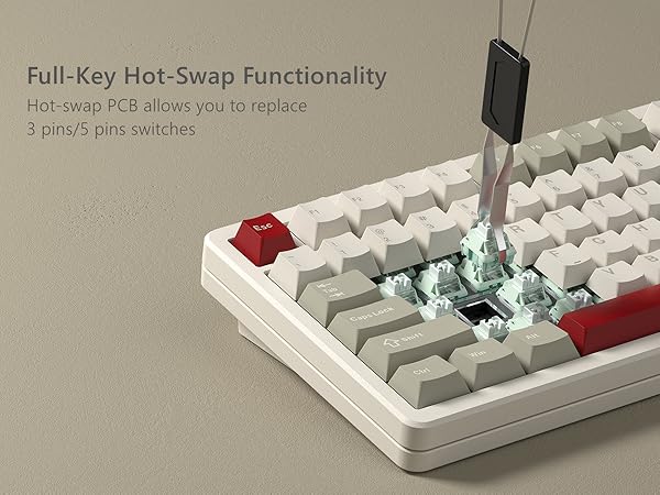 Wireless Bluetooth Mechanical Keyboard