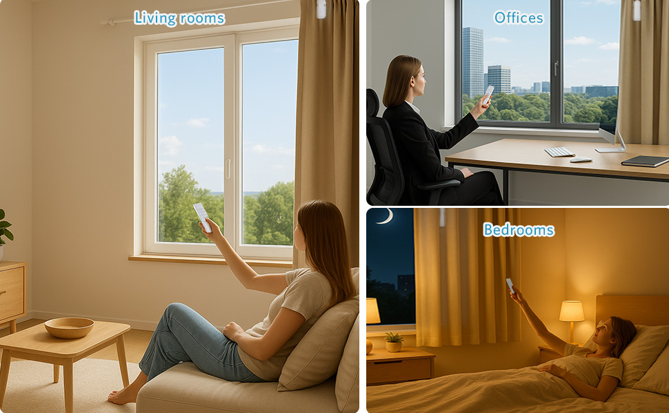 automatic curtain opener