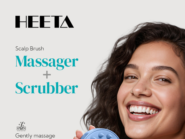 Scalp Massager Scalp Scrubber Shampoo Brush