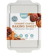 Premium Nonstick Ceramic Jelly Roll Pan, 15 x 10 Inches - PTFE &amp; PFOA Free Baking Pan Perfect for...