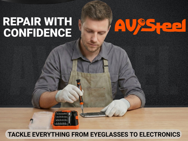 mini screwdriver set with case