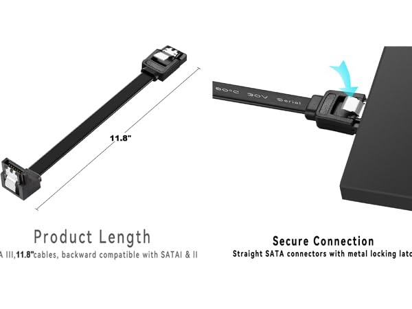 SATA V3.0 90 Degree Right Angle