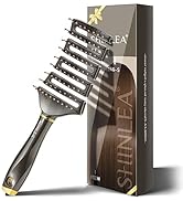 SHINLEA Detangle Hair Brush Anti Tangle Hair Brush, Curved Vented Detangling Hair Brushes Wet &amp; D...