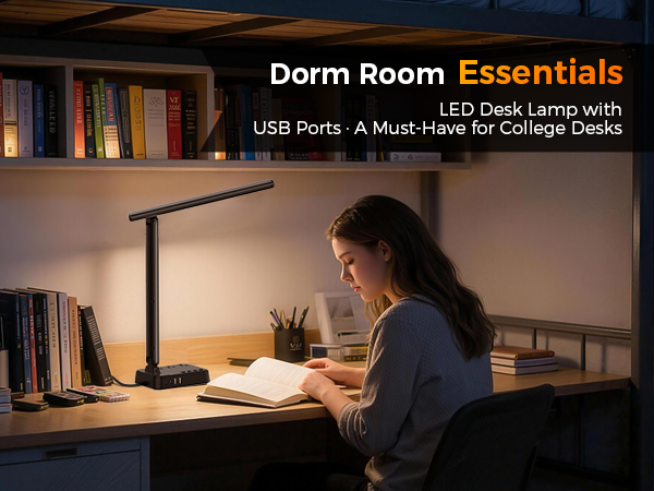 desk lamp with usb charging port