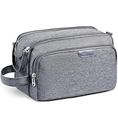 Vorspack Travel Toiletry Bag - Water Resistant Travel Bag for Toiletries, Cosmetics, Accessories,...