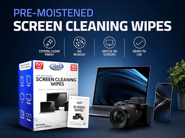 Screen wipe