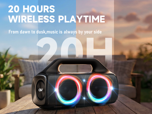 20H PLAYTIME SPEAKER
