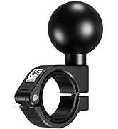 BRCOVAN Aluminum Alloy Handlebar Clamp Mount Base with 1.5'' TPU Ball, Fit on 0.875''/1''/1.125''...