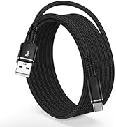 6FT USB C Cable for Samsung Galaxy S25 FE/S25 Ultra/S24/S23,A56/A16/A17/A55, [3.1A] Fast Charging...