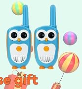 Retevis RT30 Kids Walkie Talkies, Toddler Toys for 4-6 Year Old Boys Girls, Small Owl Toy Walkie ...