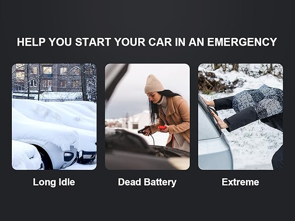 Jump Box Pack Chargers with Jumper Cables