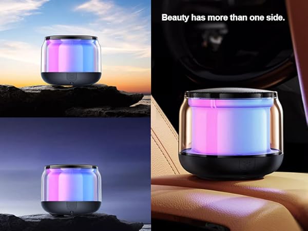 Mini Portable Bluetooth Speakers Wireless,TWS Pairing Small Bluetooth Speaker