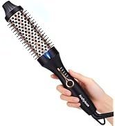 AraSyleon Thermal Brush 1.5 Inch, Heated Round Brush Curling Iron Rapid Heating 5 Temp Settings E...