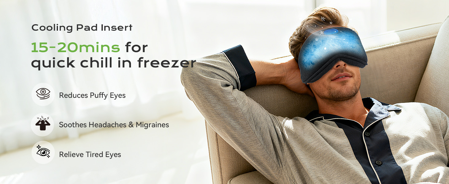 Place the cooling patch in the refrigerator for 15-20 minutes for a quick chill