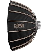 ZHIYUN Parabolic Light Softbox 24inch/60cm Light Dome Quick Release, with Bowens Mount for ZHIYUN...