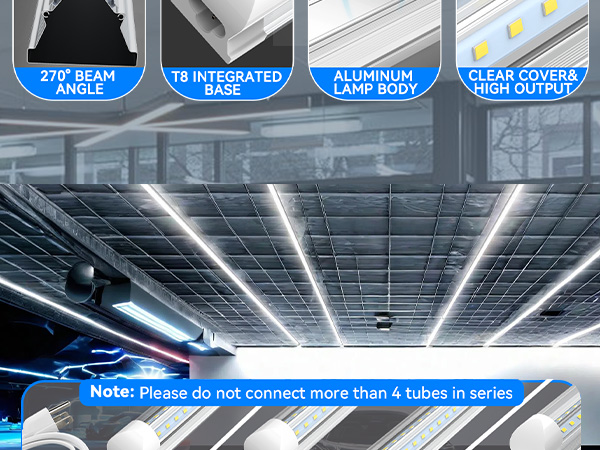 8ft led shop light