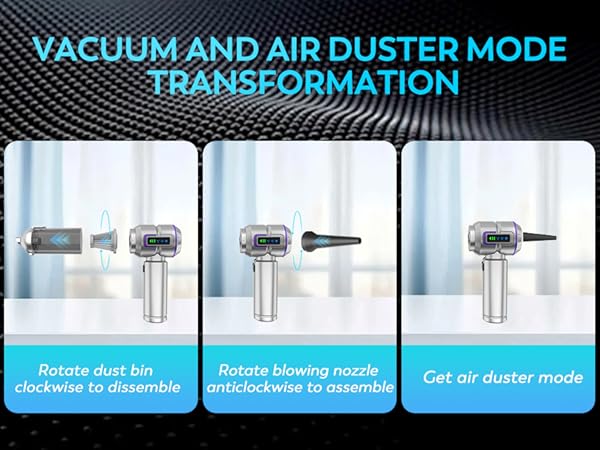 KedeeSparkle Car Vacuum Cleaner