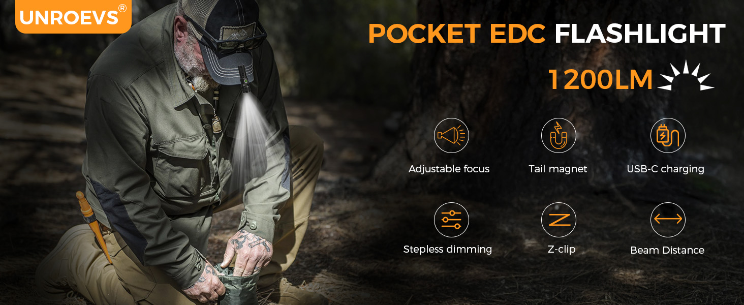 edc flashlight;edc flashlight rechargeable;edc flashlight usb c;mini flashlight