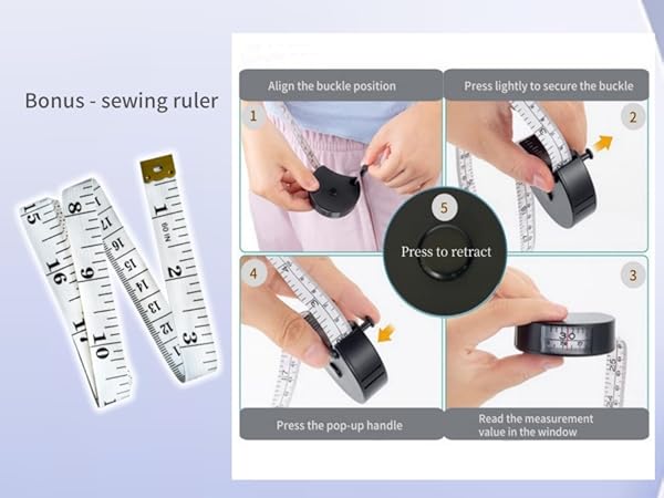Sewing Supplies Measurement Tape Fabric Cloth Sewing Tape Measure Tailor Measuring Tape