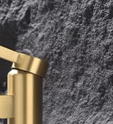gold faucet bathroom 1 hole