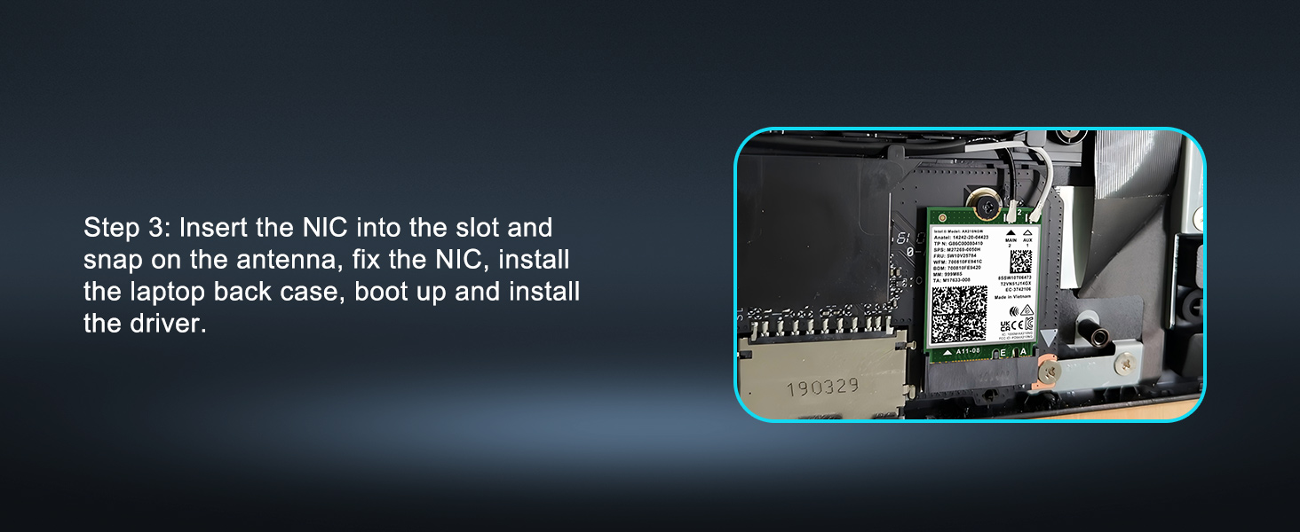 AX210 Network Card