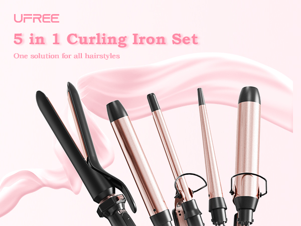 curling iron set hair straightener flat iron